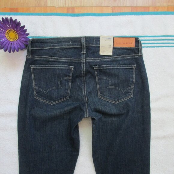 New BIG STAR Jeans Size 27 Long Sarah Low Rise Bootcut Denim - Picture 8 of 13